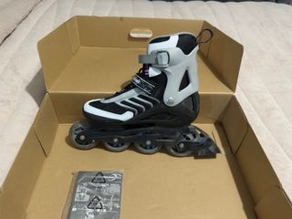 Patines en línea negros y grises Rollerblade 39