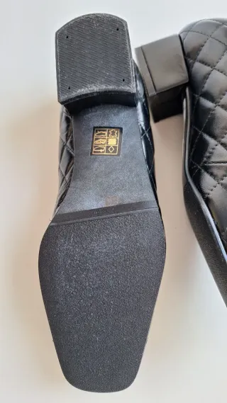 Zapatos planos negros mujer