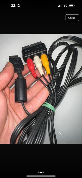 Cavo AV Sony Playstation 1/2 Originale