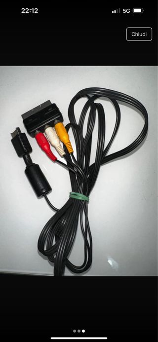 Cavo AV Sony Playstation 1/2 Originale