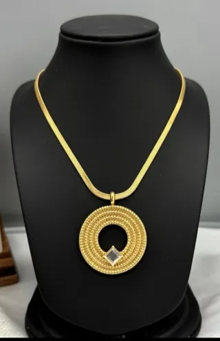 Collar chapado oro 18klt