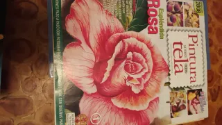 Revistas pintar en tela