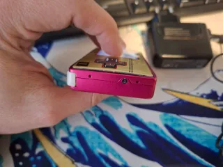 Game Boy Micro Oro/Rosa + Cargador