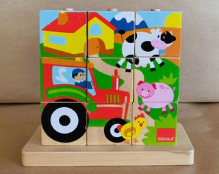 LOTE JUGUETES VINTAGE MADERA