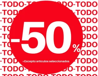 Rebajas de enero: ¡Todo al 50% dto!