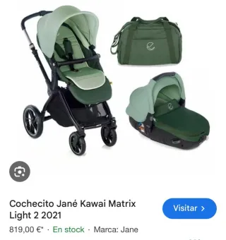 Carro completo Jané Kawai Matrix Light 2