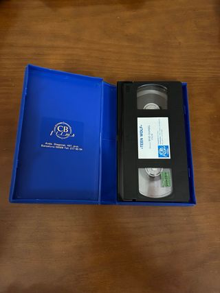 VHS Teen Wolf Michael J. Fox Español