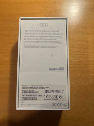 Caja original iPhone 5S con caja auriculares