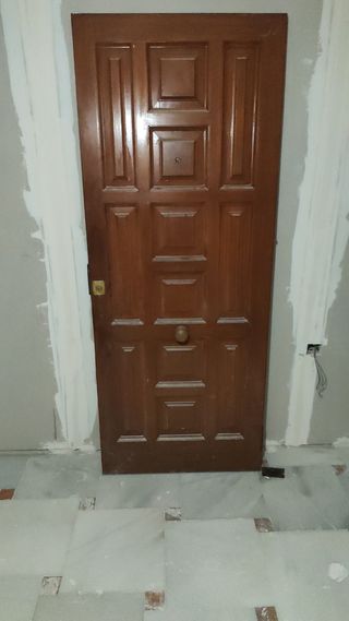 Portón Madera Maciza 203x81