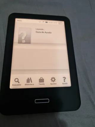 Libro electrónico BQ Negro Cervantes 4