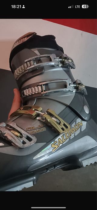 Esquís Salomon con botas
