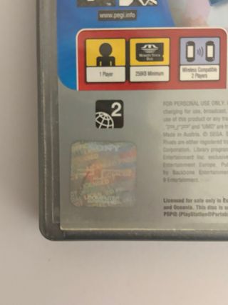 Sonic Rivals PSP - Edizione Platinum - Completo