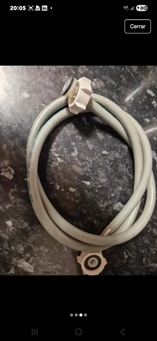 Manguera toma agua lavadora 1 metro