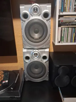 Altavoces Samsung Plata y Negro