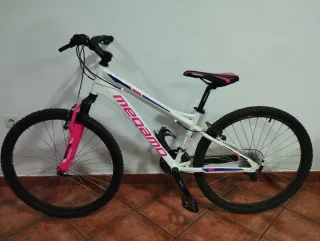 Bicicleta Megamo Open 26 Blanca y Rosa