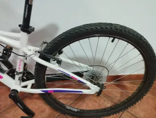 Bicicleta Megamo Open 26 Blanca y Rosa