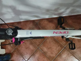 Bicicleta Megamo Open 26 Blanca y Rosa