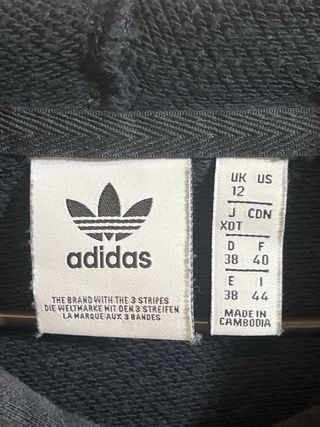 Sudadera Adidas Negra Talla M