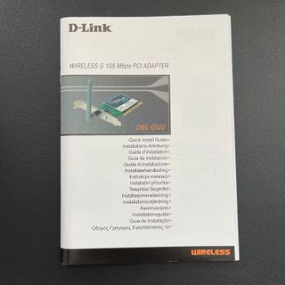 Tarjeta D-Link AirPlus Xtreme G520 WiFi