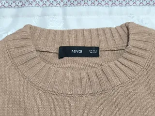 Jersey Mango marrón chica