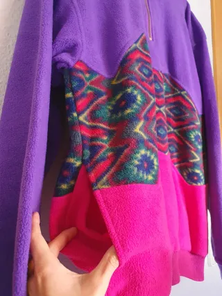 Polar Boomerang Morado y Rosa