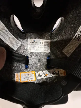 Casco bicicleta o patinaje infantil azul