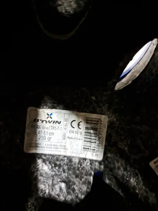 Casco bicicleta o patinaje infantil azul