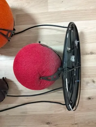 Lámpara de techo colgante 4 esferas