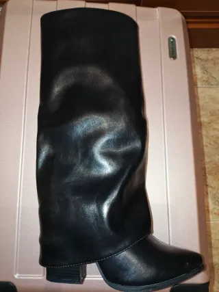 Botas altas mujer negras