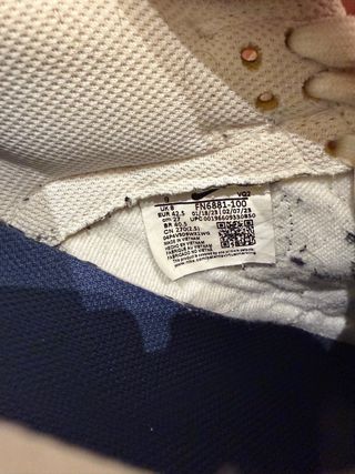 Nike Dunks Blancas y Azules