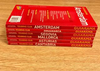 Lote 6 libros guías de viaje / 2 euros el lote