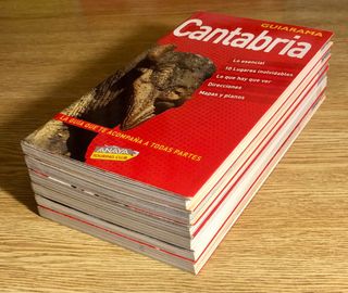 Lote 6 libros guías de viaje / 2 euros el lote
