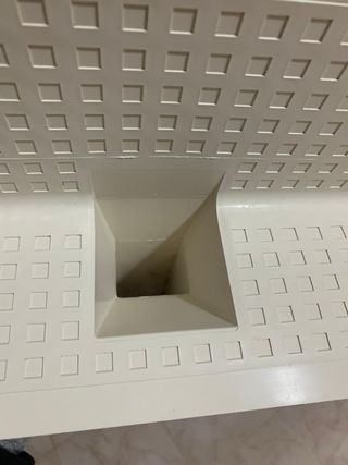 Scarico frontale per terrazzo e balcone