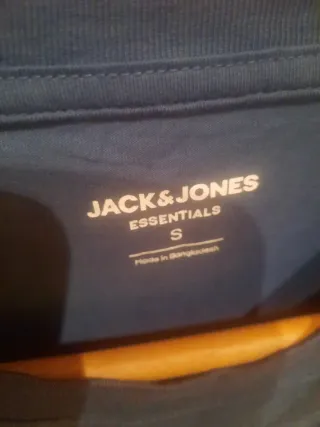 Camiseta Jack & Jones Azul Talla S