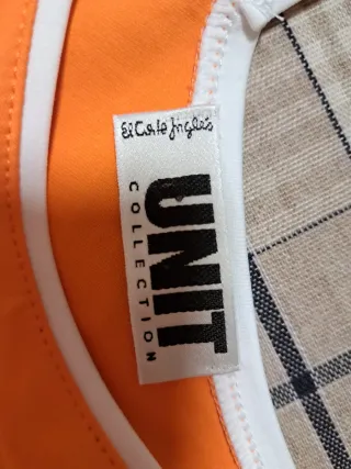 Camiseta naranja mujer talla XL