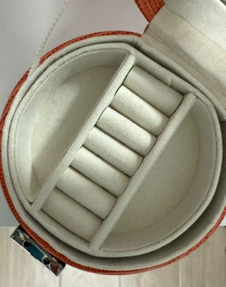 Joyero Naranja Estilo Cocodrilo - Corte Inglés