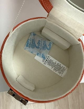 Joyero Naranja Estilo Cocodrilo - Corte Inglés