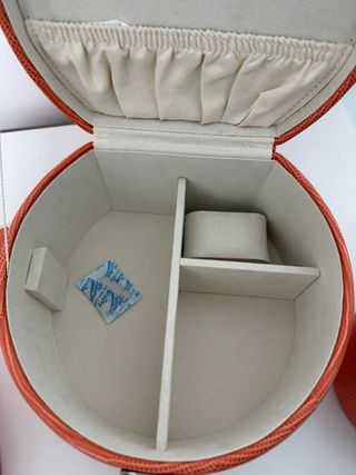 Joyero Naranja Estilo Cocodrilo - Corte Inglés