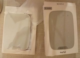 Teclado Táctil AJAX Blanco