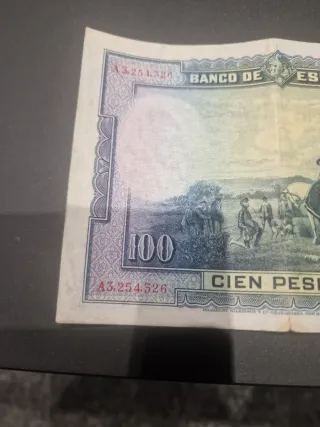 Billete 100 Pesetas Banco de España 1928