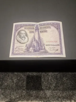 Billete 100 Pesetas Banco de España 1928