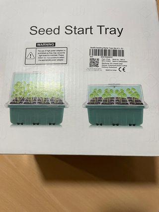 Bandejas Semilleros con Lámpara Germinación