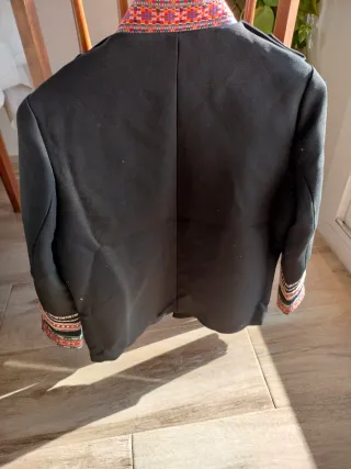 Chaqueta Mulaya Talla M Negra