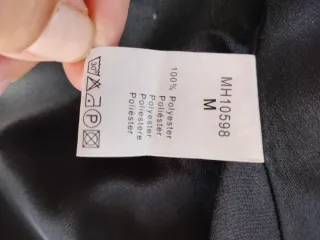 Chaqueta Mulaya Talla M Negra