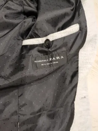 Americana Zara Talla M Gris