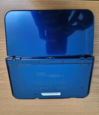 New Nintendo 3DS XL Blu Metallic Schermi Dual IPS
