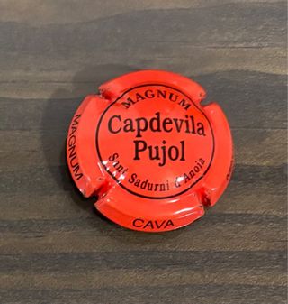Chapa Cava Capdevila Pujol Magnum