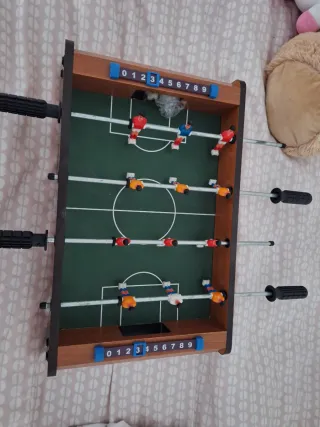 Futbolín de mesa