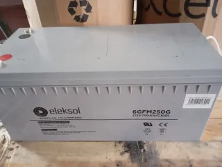 Batería Eleksol 6GFM250G 12V 250AH