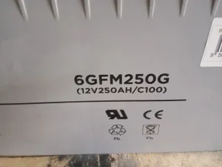 Batería Eleksol 6GFM250G 12V 250AH